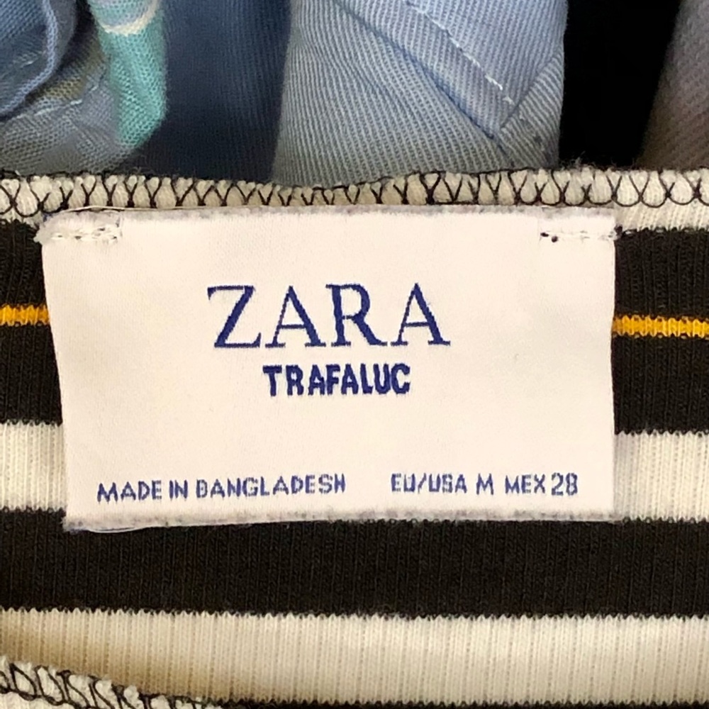 ZARA Striped Dress Size 6 - Picture 2 of 3